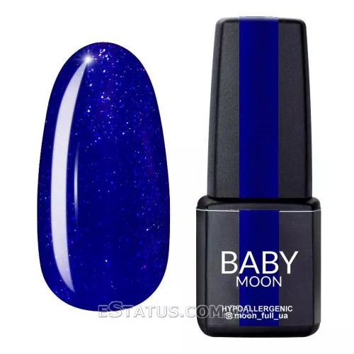 Гель лак BABY Moon Cold Ocean №024 (ультрамариновый), 6 мл