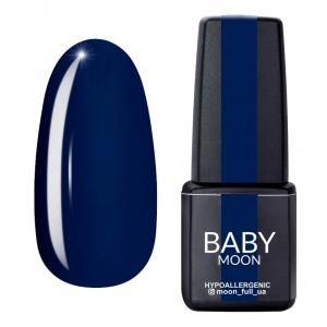 Гель лак BABY Moon Cold Ocean №027 (синий дымчатый), 6 мл