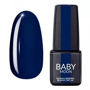 Гель лак BABY Moon Cold Ocean №027 (синий дымчатый), 6 мл