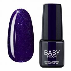 Гель лак BABY Moon Dance Diamond №009 (фіолетовий із сріблястим шиммером), 6 мл