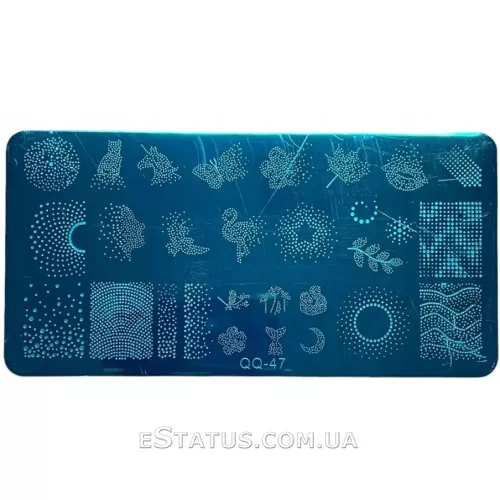 Пластина для стемпинга QQ-47