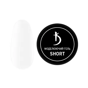Моделирующий гель Kodi Build It Up Gel “Short Nails” (прозрачный), 25 мл