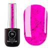 Гель-лак SAGA professional Black Snow 05 (сиреневая фуксия с черной крошкой), 9 мл