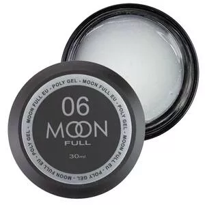 Полігель для нарощування нігтів Moon Full Poly Gel №06, 30 мл Полігель для нарощування нігтів Moon Full Poly Gel №06, 30 мл
