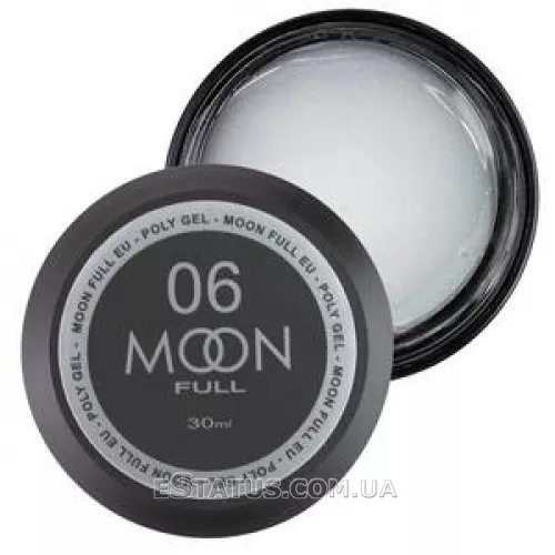 Полігель для нарощування нігтів Moon Full Poly Gel №06, 30 мл Полігель для нарощування нігтів Moon Full Poly Gel №06, 30 мл