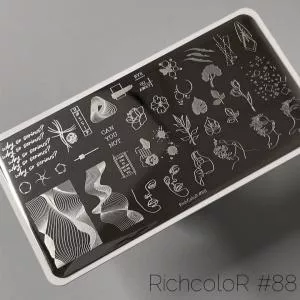 Пластина для стемпинга RR-88