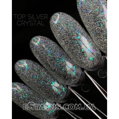 Топ світловідбивний Crooz Crystal Top Silver (срібло), 8 мл