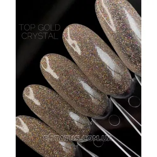 Топ светоотражающий Crooz Crystal Top Gold (золото), 8 мл