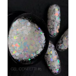 Гель Confetti Crooz для дизайна №1, 5 мл - Фото 1