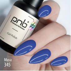 Гель-лак PNB №345 (роскошный фиолетовый с шиммером), 8 мл