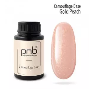 Камуфлююча каучукова база PNB, Gold Peach (золотисто-персикова), 30 мл