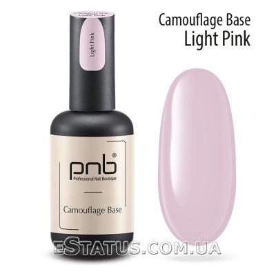 Камуфлирующая каучуковая база PNB, Light Pink (светло-розовая), 17 мл
