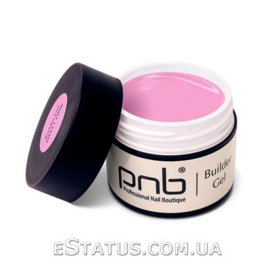 Гель однофазный моделирующий натурально-розовый / PNB One Phase Builder Gel Sweet Pink, 15 мл