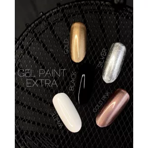 Гель краска Crooz Gel Paint EXTRA Gold pink (золотисто-розовый), 5 мл - Фото 1