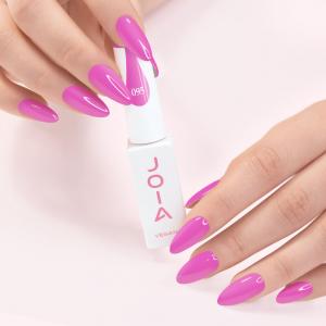Гель-лак JOIA Vegan 095 (яркий розовый, эмаль), 6 мл