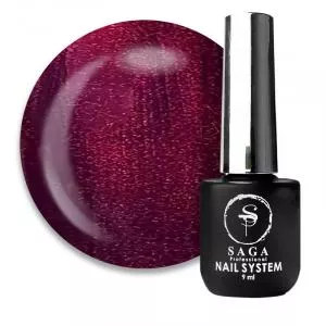 Гель-лак Кошачий глаз Saga Professional GLOW CAT №01, 9 мл