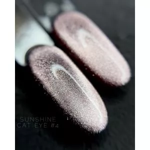 Гель-лак Котяче око Crooz Sunshine Cat №4, 8 мл