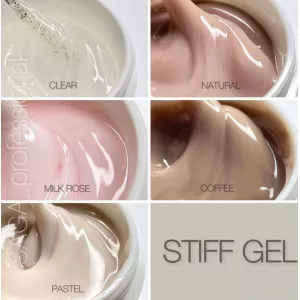SAGA professional Гель для наращивания Jelly Gel STIFF Clear №1 (прозрачный), 13 мл SAGA professional Гель для наращивания Jelly Gel STIFF Clear №1 (прозрачный), 13 мл - Фото 2