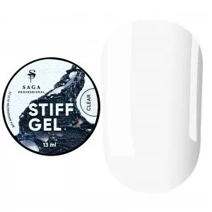 SAGA professional Гель для наращивания Jelly Gel STIFF Clear №1 (прозрачный), 13 мл SAGA professional Гель для наращивания Jelly Gel STIFF Clear №1 (прозрачный), 13 мл