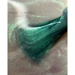 Лак-краска для стемпинга Crooz Pearl (с эффектом перламутра) №4, 8 мл