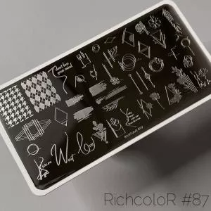 Пластина для стемпинга RR-87