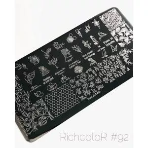 Пластина для стемпинга RR-92