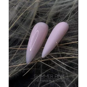 Гель для нарощування Builder Gel від ТМ Crooz №8 Shimmer Pink, 15 мл - Фото 1