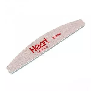Пилка для ногтей Heart Half 100/180, полукруг