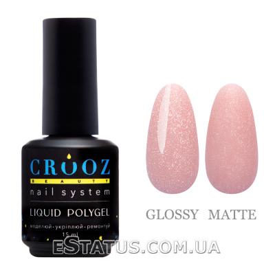 Рідкий полігель Crooz Liquid Polygel Shimmer №03, 15 мл