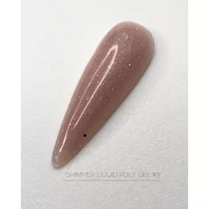 Жидкий полигель Crooz Liquid Polygel Shimmer №03, 30 мл Жидкий полигель Crooz Liquid Polygel Shimmer №03, 30 мл - Фото 1