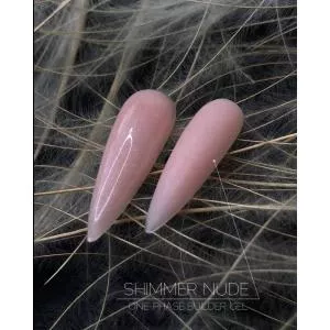 Гель для нарощування Builder Gel від ТМ Crooz №10 Shimmer Nude, 30 мл