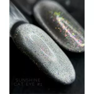 Гель-лак Кошачий глаз Crooz Sunshine Cat №1, 8 мл