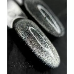 Гель-лак Котяче око Crooz Sunshine Cat №3, 8 мл