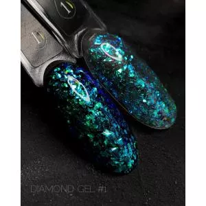 Crooz Diamond Gel гель для дизайна №1, 5 мл