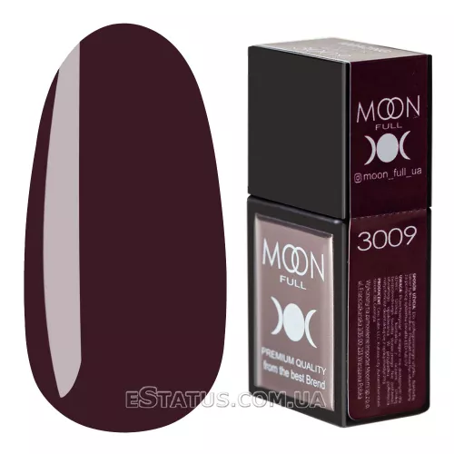 Цветная База Moon Full Amazing Color Base №3009 (сливово-коричневый), 12 мл Цветная База Moon Full Amazing Color Base №3009 (сливово-коричневый), 12 мл