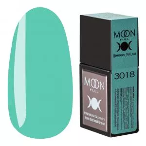 Цветная База Moon Full Amazing Color Base №3018 (бирюзовый), 12 мл