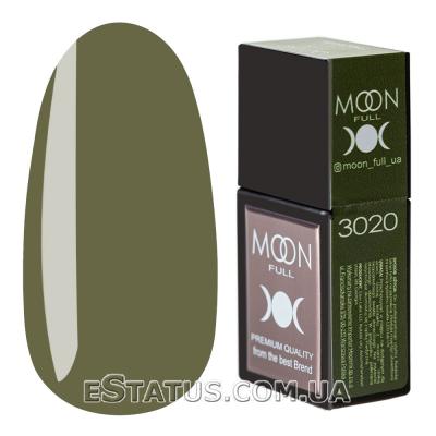 Кольорова база Moon Full Amazing Color Base №3020 (хакі), 12 мл