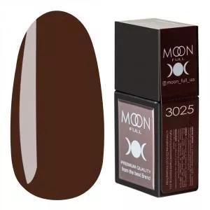 Цветная База Moon Full Amazing Color Base №3025 (шоколадный), 12 мл