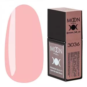 Цветная База Moon Full Amazing Color Base №3036 (нежно-розовый), 12 мл