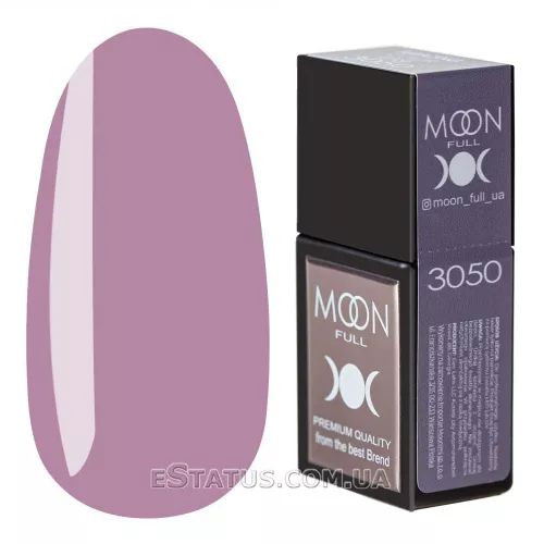 Кольорова База Moon Full Amazing Color Base №3050 (попелясто-ліловий), 12 мл