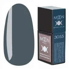 Цветная База Moon Full Amazing Color Base №3055 (темно-сизый), 12 мл