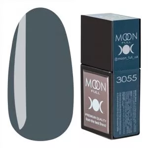 Цветная База Moon Full Amazing Color Base №3055 (темно-сизый), 12 мл