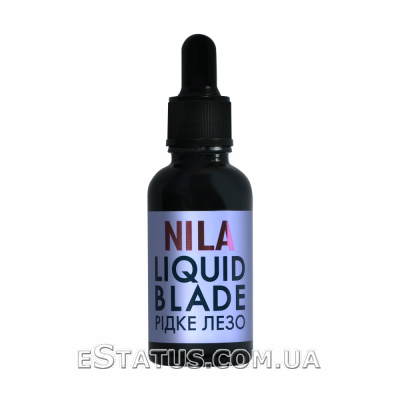 Жидкое лезвие Nila Liquid Blade (стеклянная баночка с пипеткой), 30 мл