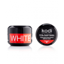 Гель-павутинка для нігтів Spider gel Kodi Professional white, 4 мл (колір білий)