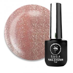 Гель-лак Котяче око Saga Professional GLOW CAT №04, 9 мл