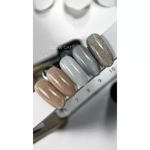 Гель-лак Кошачий глаз Saga Professional GLOW CAT №09, 9 мл Гель-лак Кошачий глаз Saga Professional GLOW CAT №09, 9 мл - Фото 2