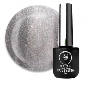 Гель-лак Котяче око Saga Professional GLOW CAT №09, 9 мл