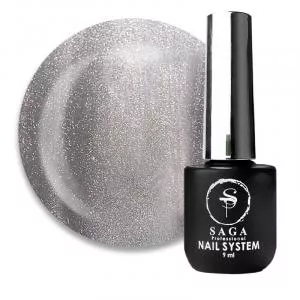 Гель-лак Кошачий глаз Saga Professional GLOW CAT №09, 9 мл