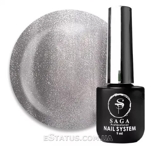 Гель-лак Кошачий глаз Saga Professional GLOW CAT №09, 9 мл Гель-лак Кошачий глаз Saga Professional GLOW CAT №09, 9 мл