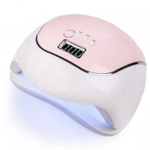Лампа LED + UV SUN BQ-V5 120 Вт MACAROON PINK (розовая)
